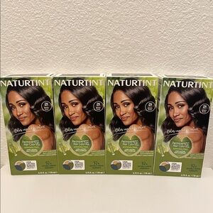 Naturtint Permanent Hair Color Gel 2N Brown-Black Bundle